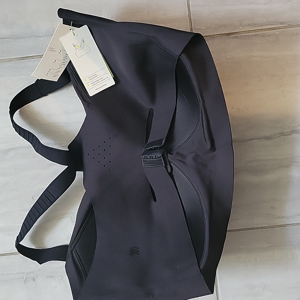 All In Motion High Support Bonded Black Sports Bra Size 4X - Picture 8 of 16
